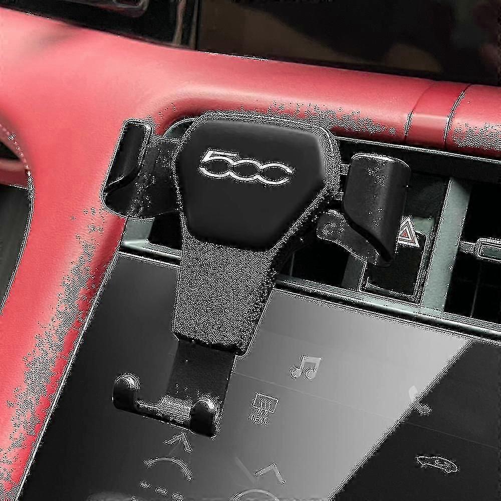 New Adjustable Mobile Phone Support For Car Ventilation Grid, Fiat Support For 500 500c 2012 500x 500l Abarth 695, Quick Support, Automobile Accessori