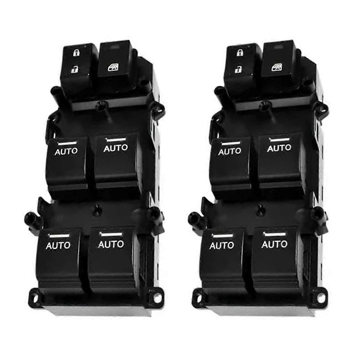 2PCS 35750-T2A-W01 Electric Power Window Lifter Master Control Switch Button for Accord MK9 2013-2017 35750T2AW01