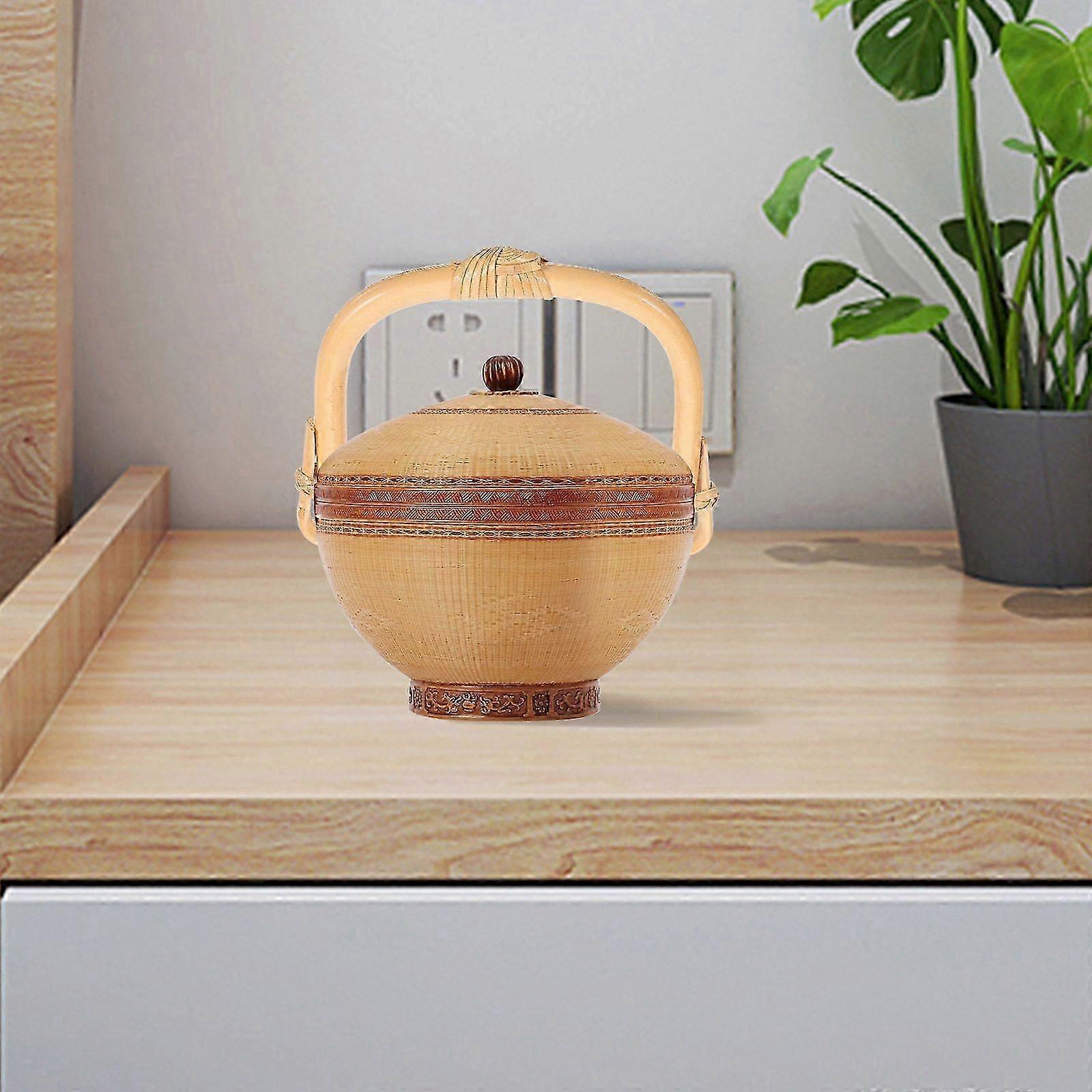 Tea Kettle Handle Teapot Bamboo Handle Replacement Anti-scald Teapot Grip