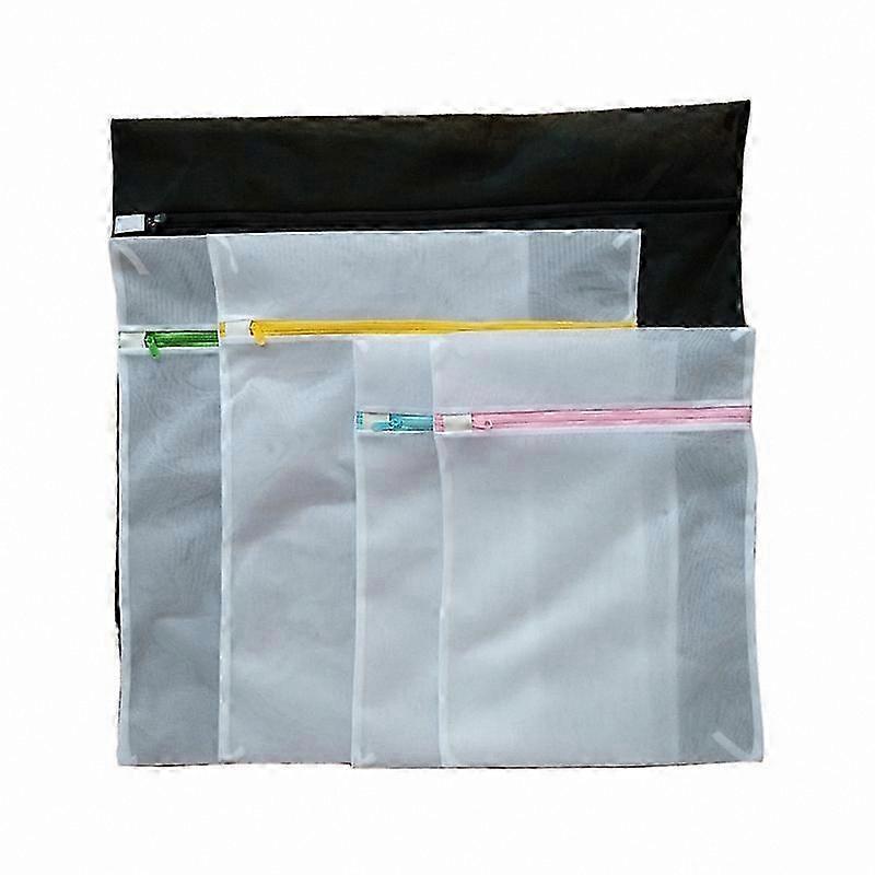 5-Pack Reusable Mesh Laundry Bags - XL, Large & Medium Sizes for Delicate Clothes & Travel Storage Solution