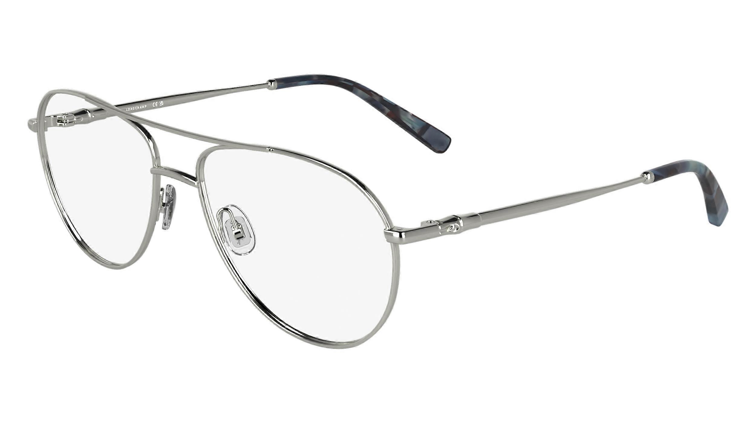 Eyewear Frames LONGCHAMP LO2171 N 040 SILVER 57/16/140 FEMALE