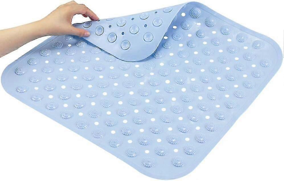 Square Non-Slip Shower Mat Tray Insert wi