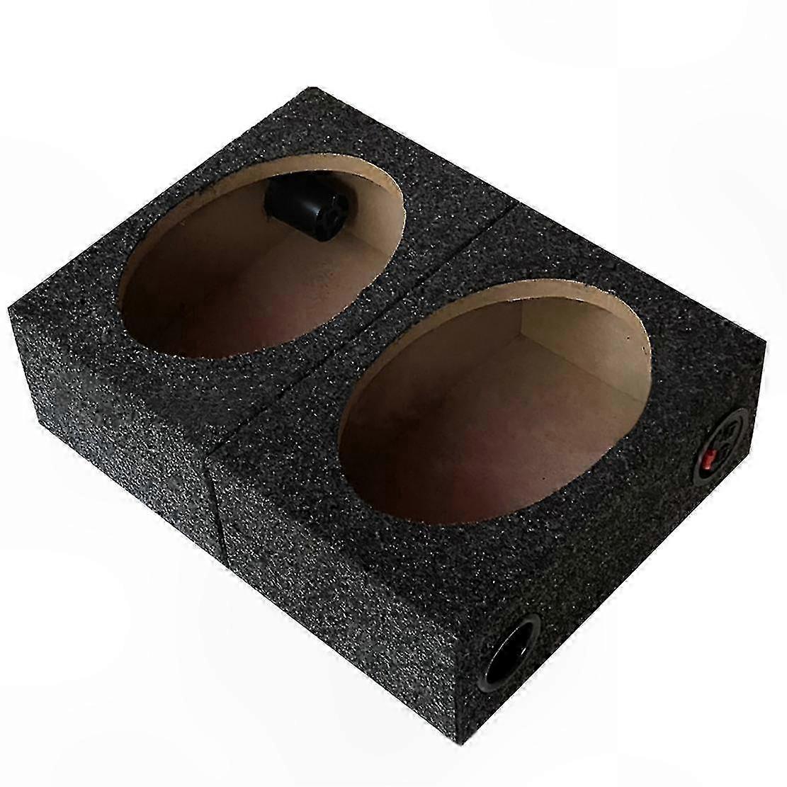 Universal Sealed Car Speaker Enclosure for Enhanced Sound Quality Pair