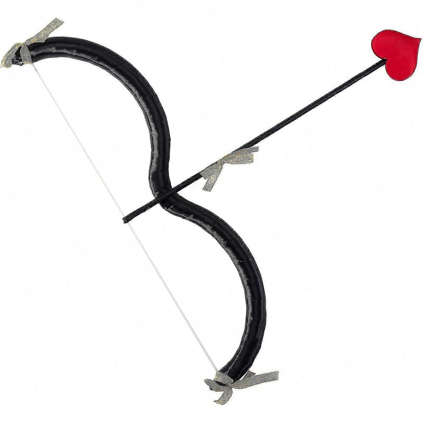 Cupid Archery Toy Set, Bow & Arrow Set Cupid Costume Photo Props For Adults