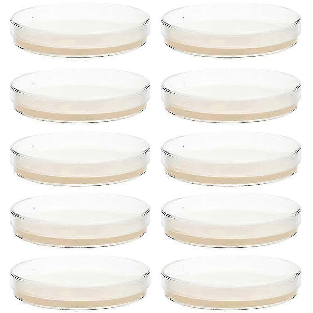 20 Pre-Poured Agar Petri Dishes - Essential for Home Science Experiments and Educational Use