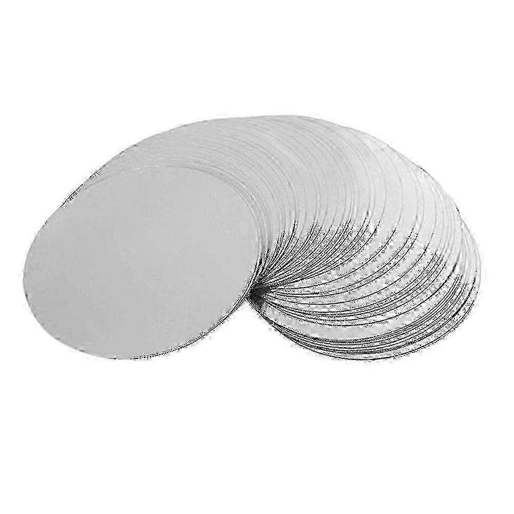 2025 Wine pourer drop stop discs 3 inch silver 300 pcs thin drip-proof spout