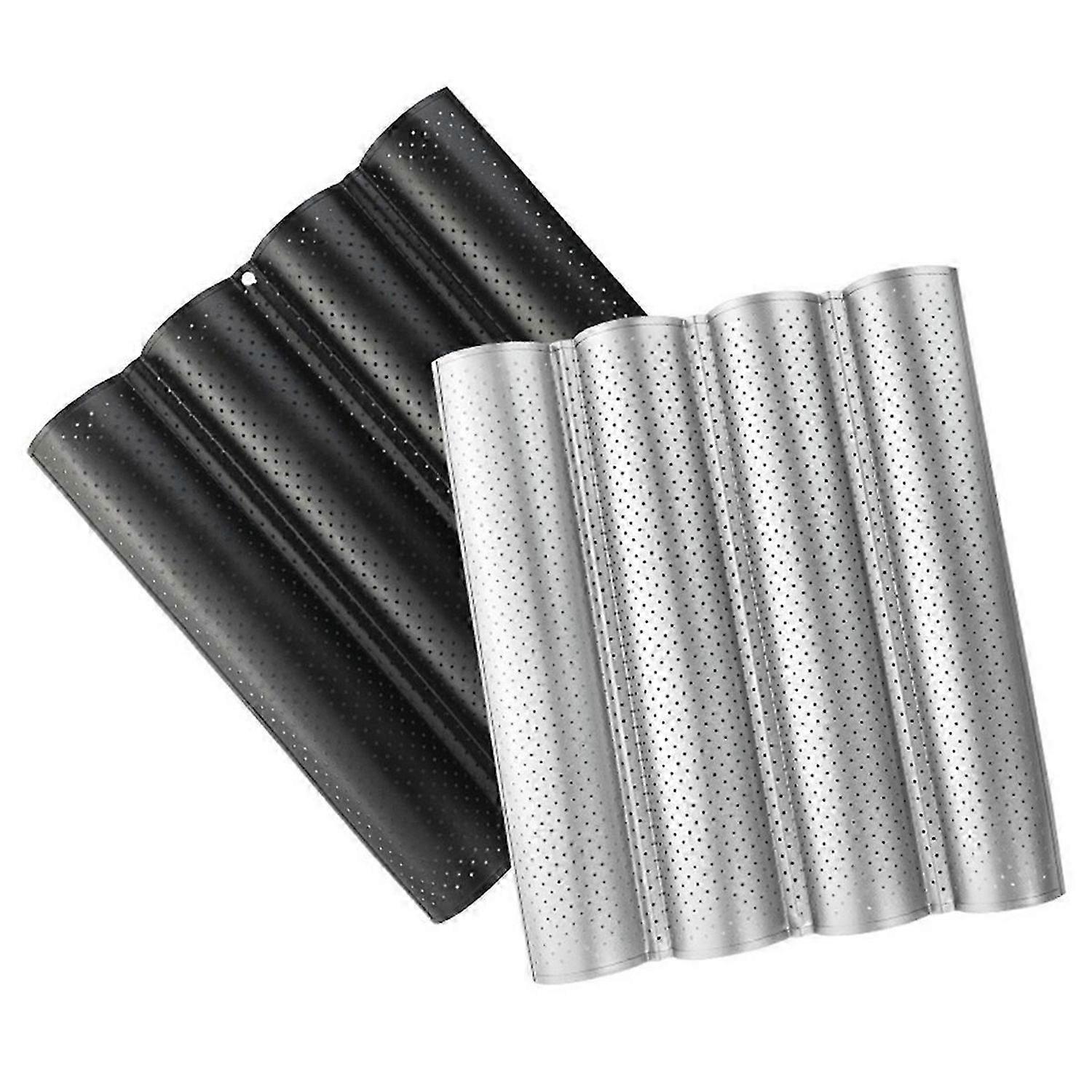 Non-stick wave soil judicial stick baking tray bread stick