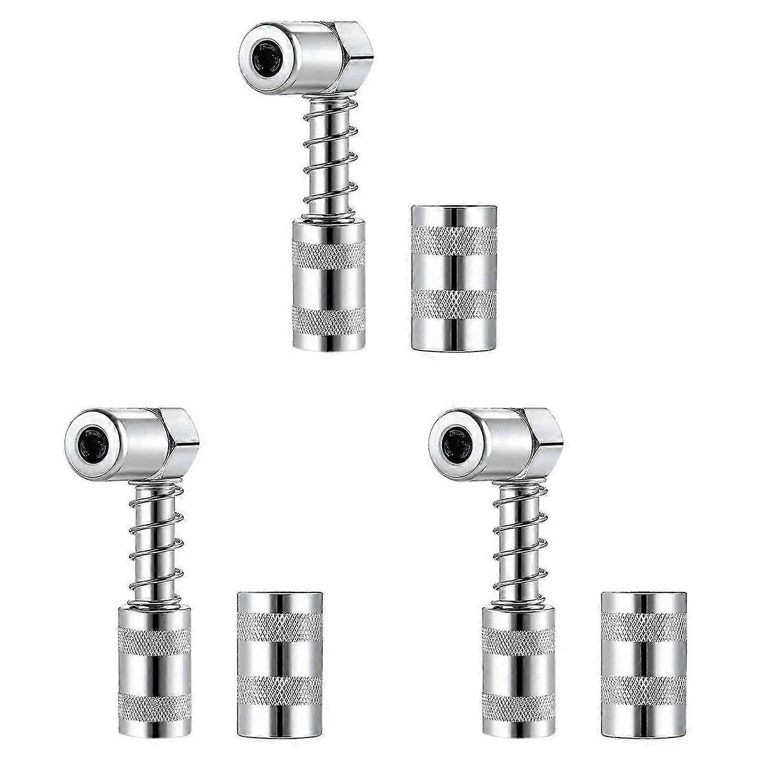Grease Nozzle Adapter - Accessory 90 Degree Grease Coupler Adapter