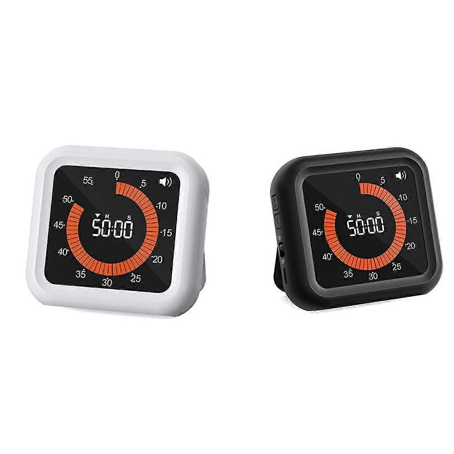rechargeable visual timer, kitchen timer, mechanical cooking timer
