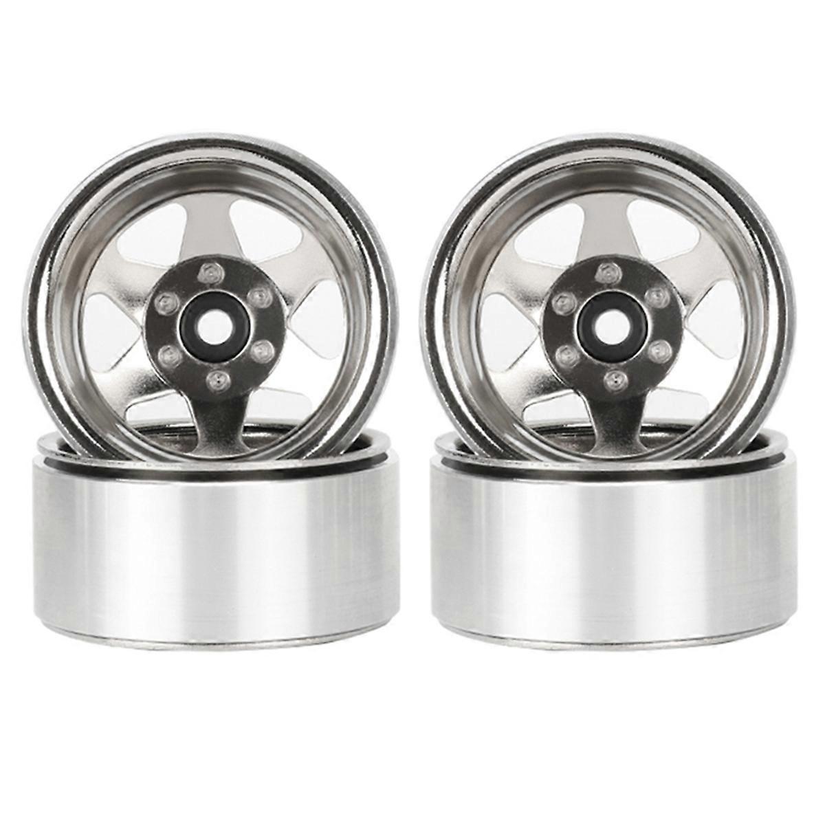 4pcs 1.9" Beadlock Negative Offset -8.9mm Wheel Rim Hub for 1/10 RC Car Gen8 VS4-10 Redcat SCX10 90