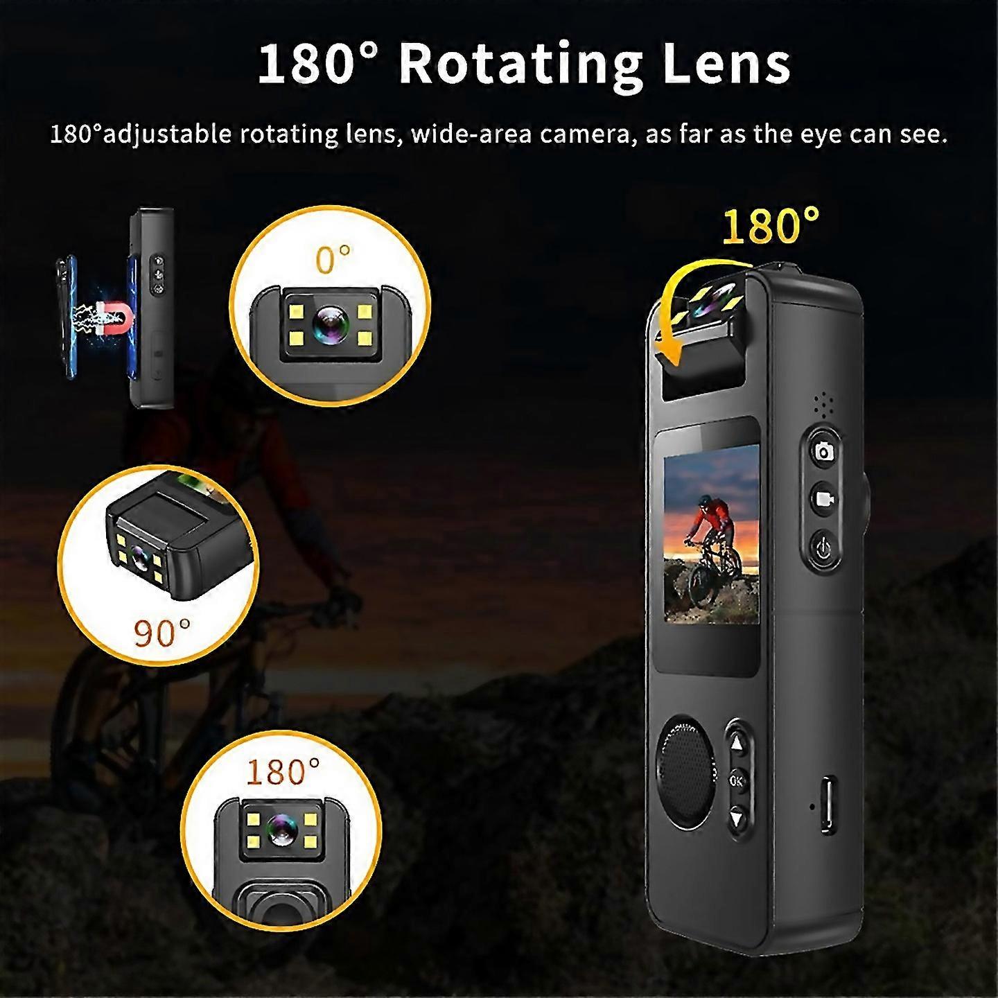 For Cs11 Mini Camera Led Back Clip Portable Digital Video Voice Recorder