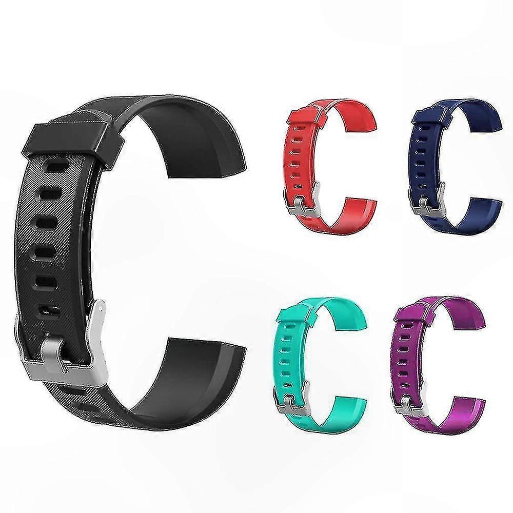 2-Pack Replacement Wristbands for Fitness Tracker Smartwatch Compatible with ID115Plus HR and VeryFit Pro Models