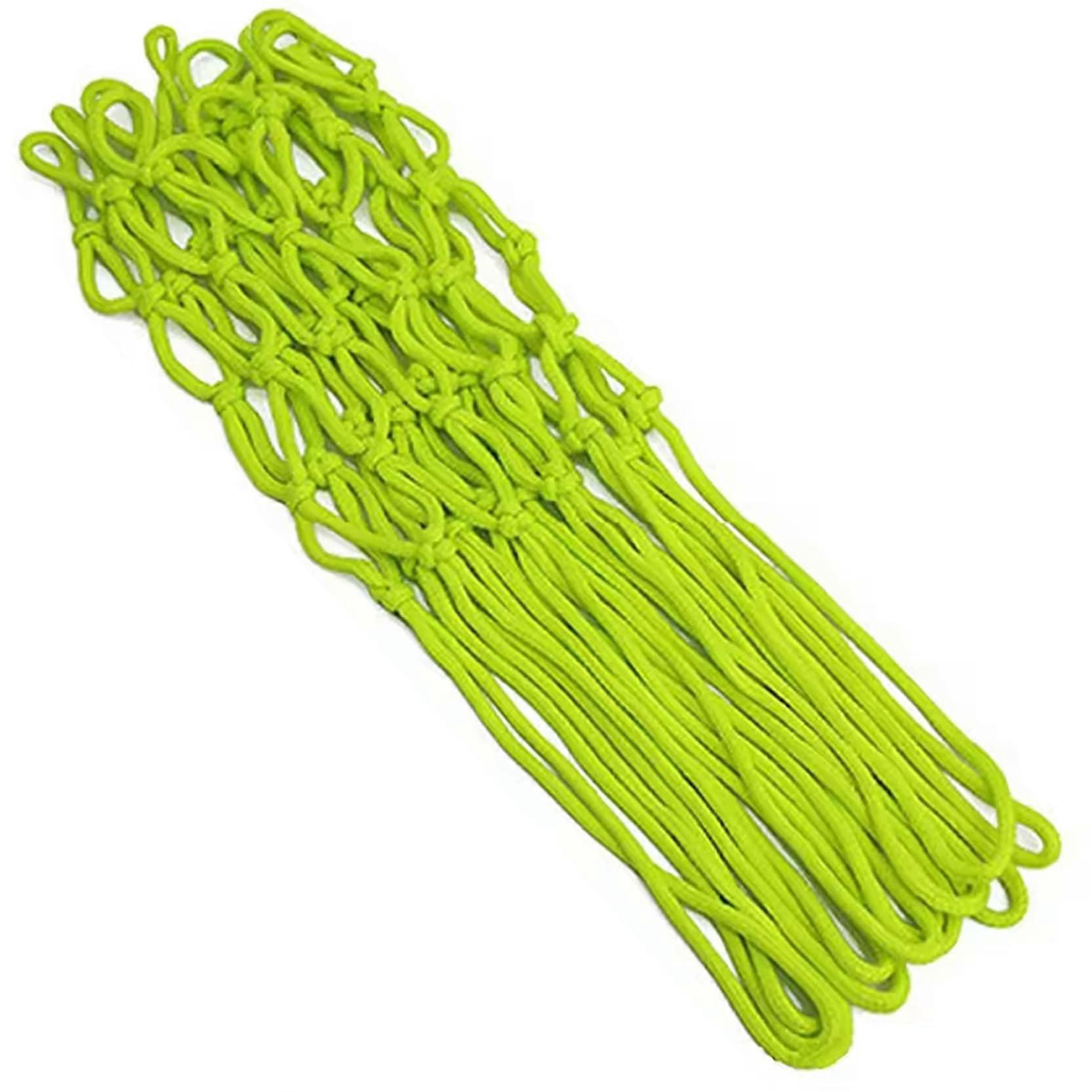 Glow in the Dark Basketball Net 20Inch Fluorescent Replacement HeavyDuty Net For Pool Beach Backyard