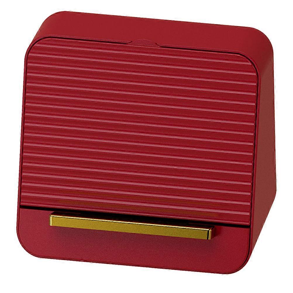 Multi-Grid Cosmetics Holder Storage Container for 2Pcs Lipstick Use