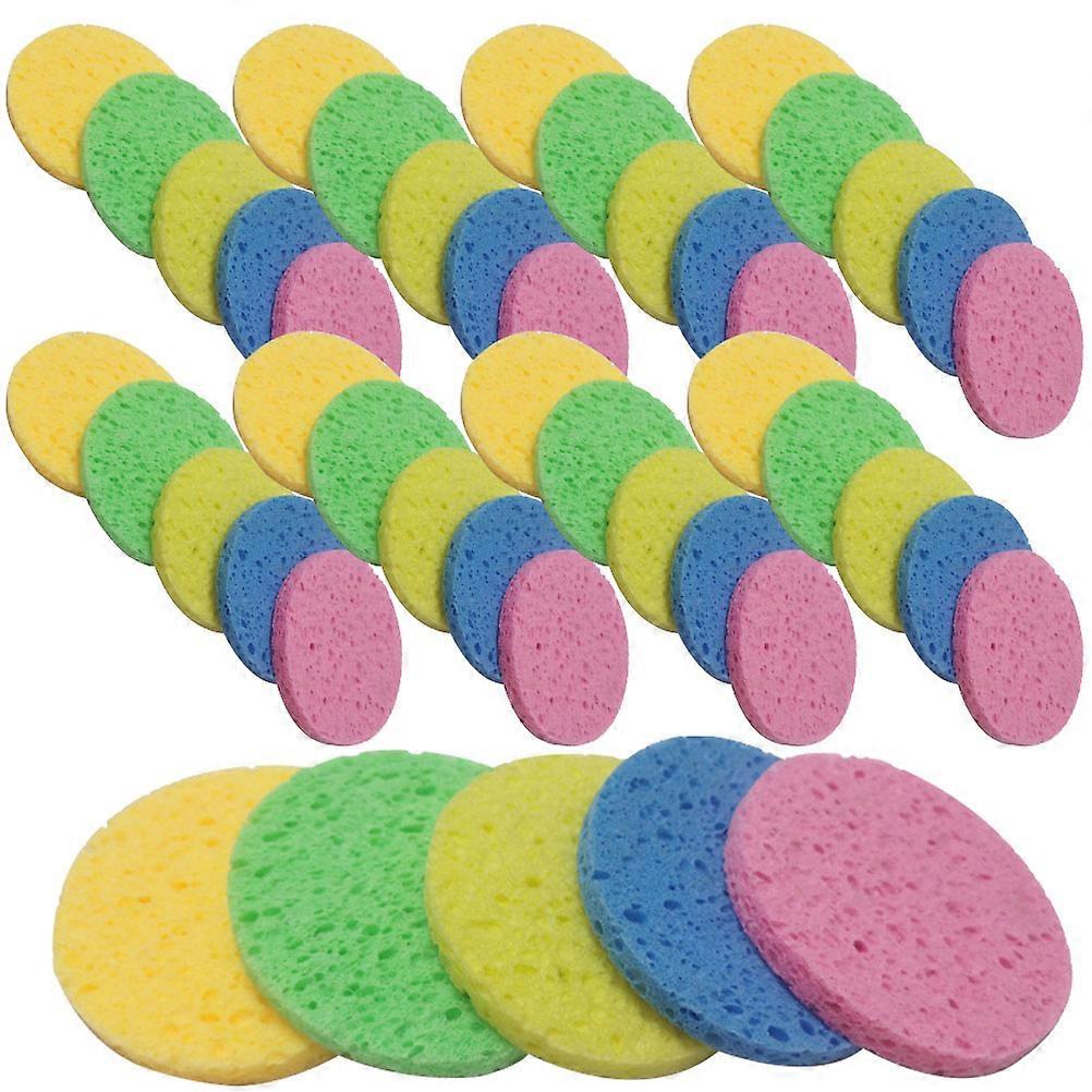 Facial Sponges for Estheticians Makeup Sponge 200Pcs Multi-Color Pack