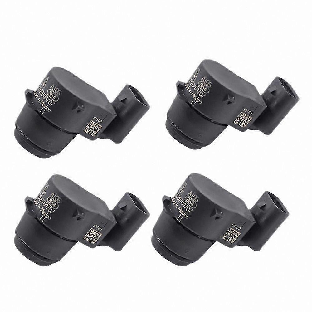 4 Pack Parking Sensors Compatible with  E81 E82 E88 E90 E91 E92 E93 E84 Reverse Backup System 66209196705 9196705 66206934308 Replacement