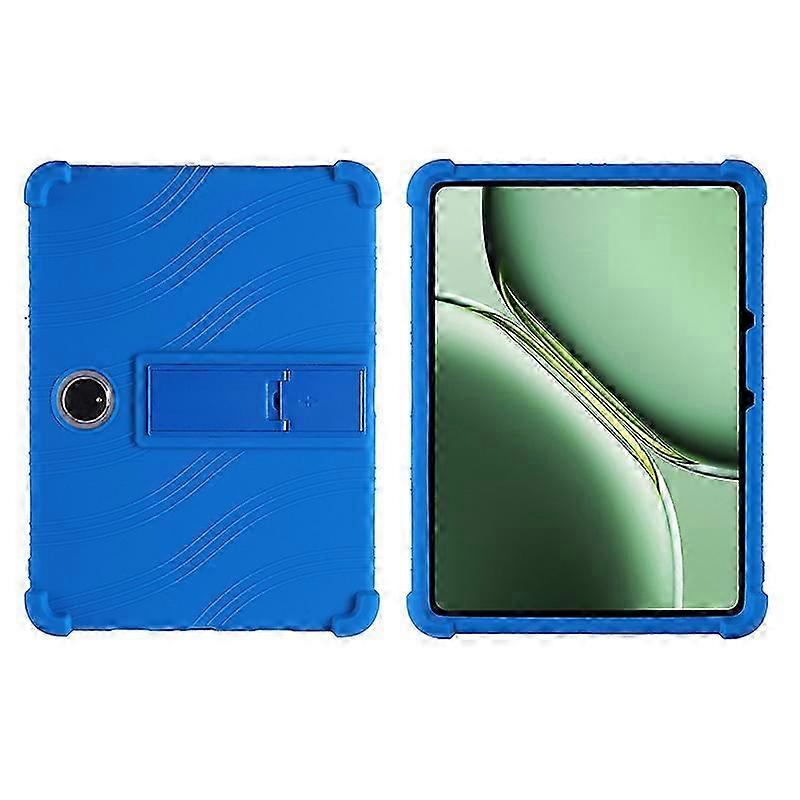 Pad 3 OnePlus Pad Pro Silicone Case with Kickstand, Rugged Protective Cover, Dark Blue