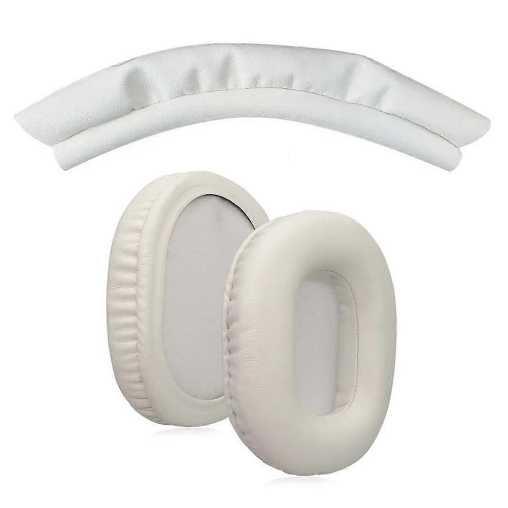 1set Replacement Headband Earpad for Audio-Technica ATH-M50X M40 M30 M20X Headphone Headband Pad Replace Cover White