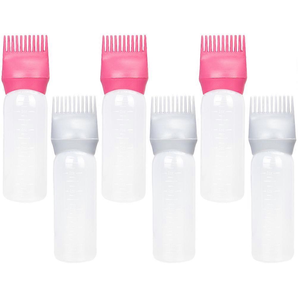 Hair Oil Root Comb Applicator Bottle for Home Use 30Pcs Set