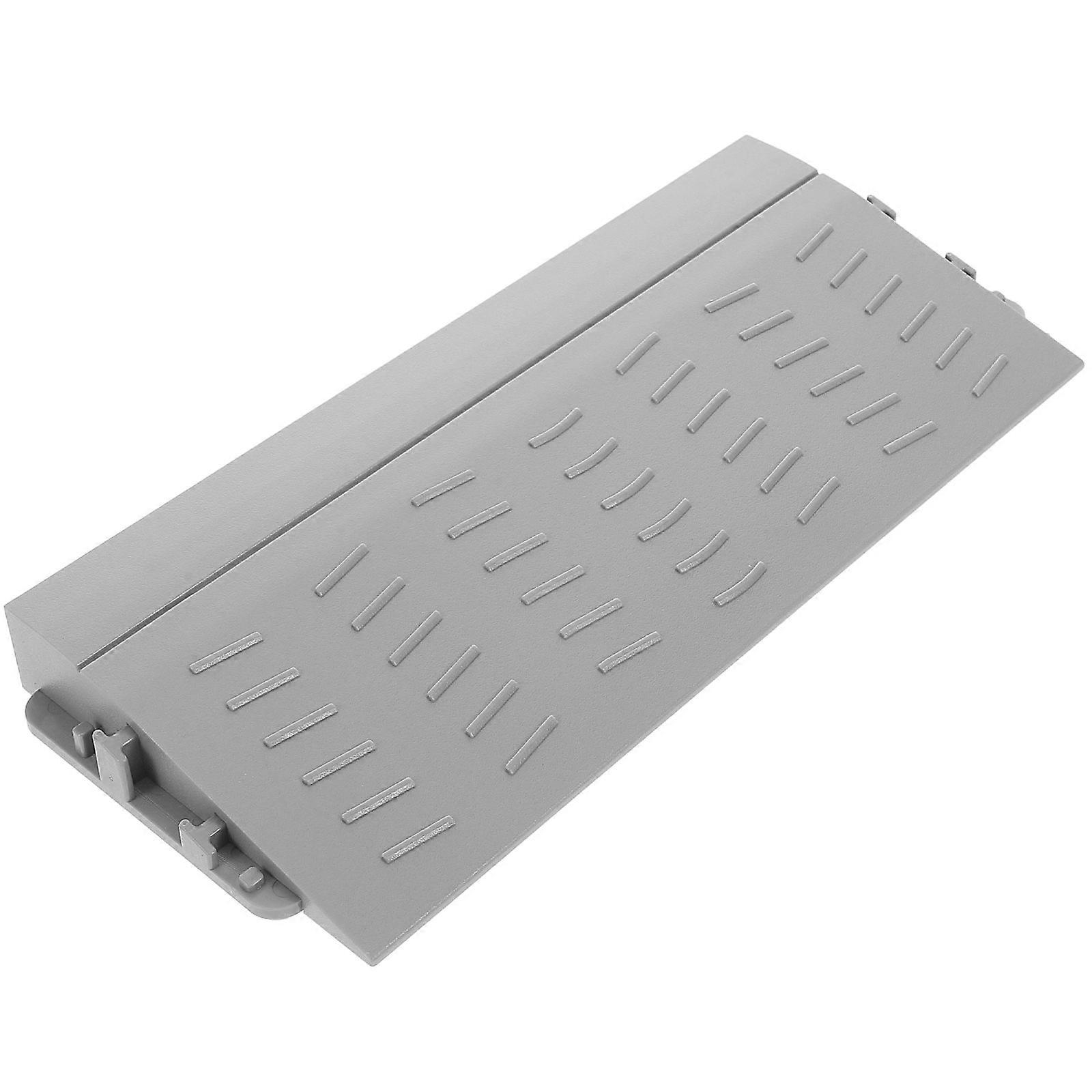 Durable Plastic Wheelchair Ramp for Robot Vacuum Cleaner 3Pcs Grey