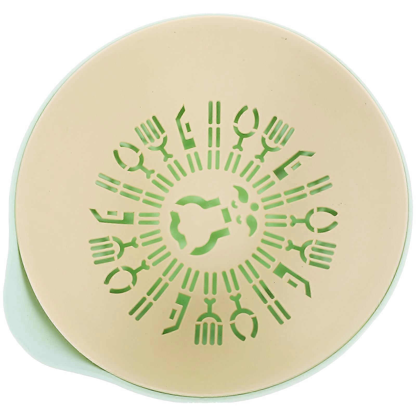 Kitchen Colander Strainer Plastic Colander Bowl Set Household Users 1Set