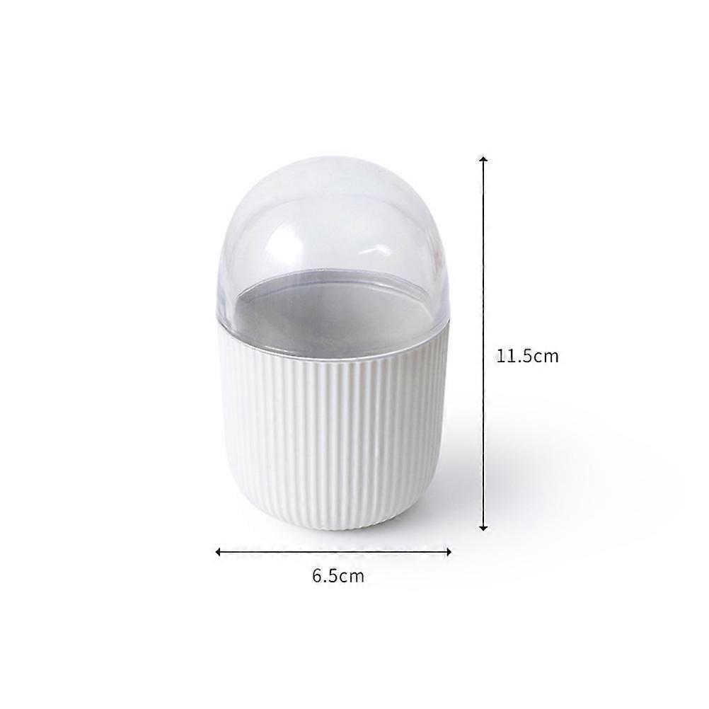Cotton Pads Holder Storage Box for 3Pcs Modern Dustproof Canister