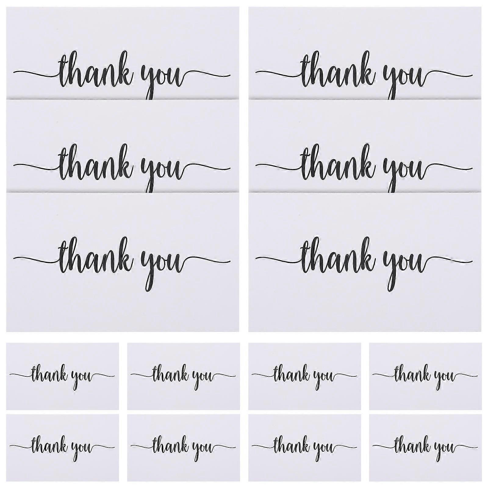 Elegant Thank You Cards For Customers Suitable For Business Promotion Available In Assorted Color Crafted For Customer Appreciation 750 Pcs