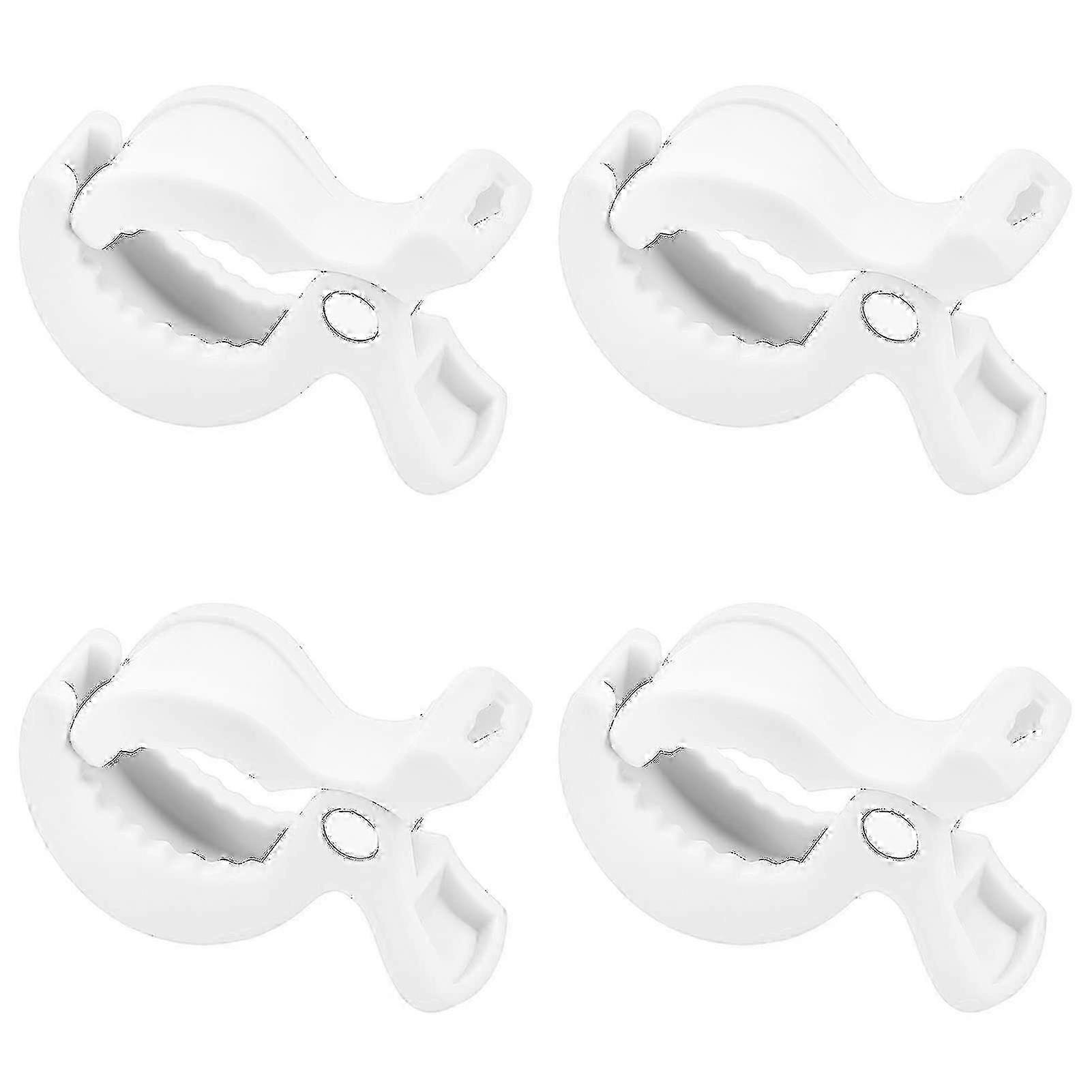 4pcs Buggy Clips Clasps Stroller Clips, Universal Stroller Baby Pram Grippers For Pushchair Toy Stroller