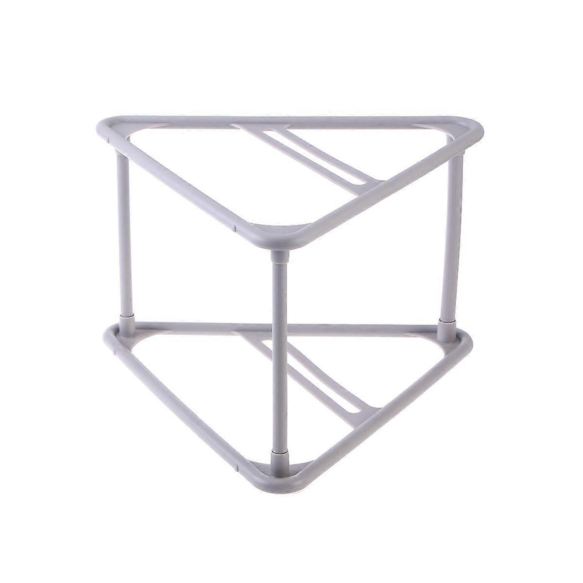 Hanger Storage Rack Detachable Organization Solution Multifunctional Design For Household Users Grey 1Set