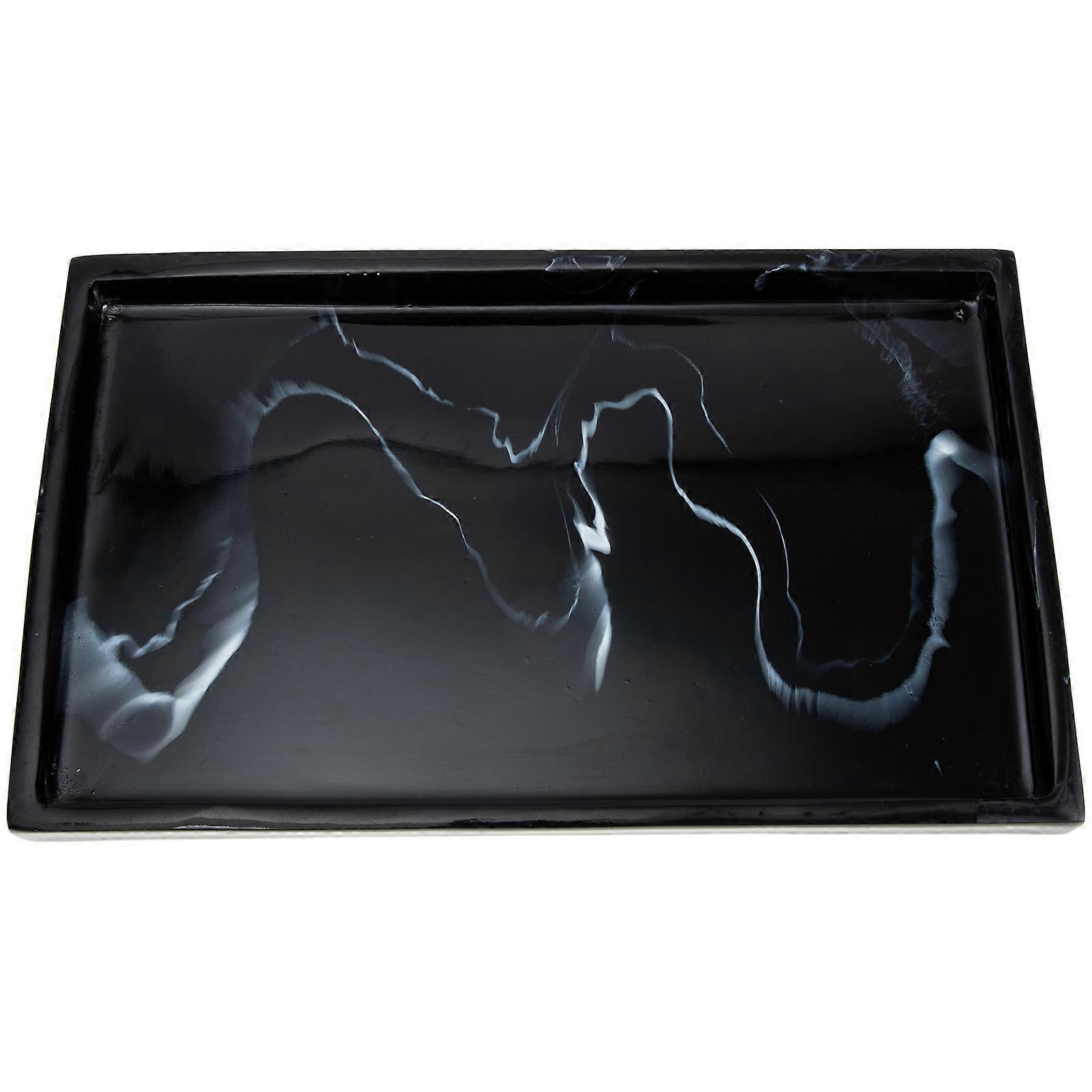 Resin Storage Tray Multi-Function Bathroom Tray for Home 4Pcs