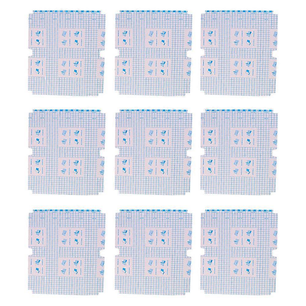 Plastic Textbook Covers Transparent Self-Adhesive for Protective Use 16Pcs