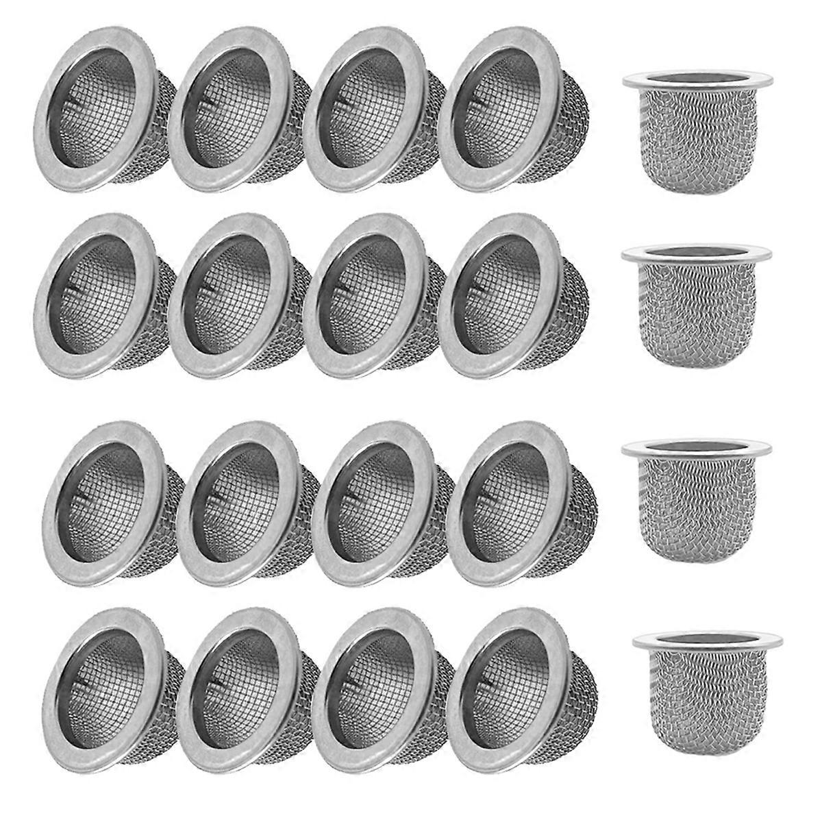 20Pcs Cocktail Smoker Filter Accessories, Double Screen Filter