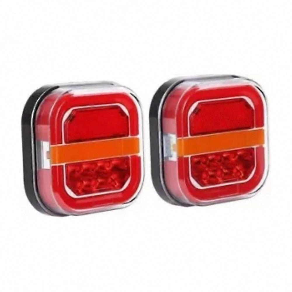 2025 Wireless Trailer Lights Kit, LED Tail Lights with Dynamic Brake Stop