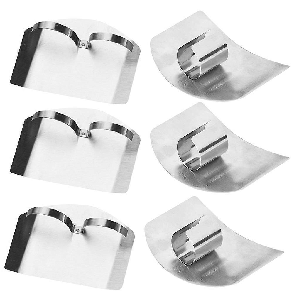 Stainless Steel Finger Protector for Cutting 18Pcs Practical Kitchen Guards