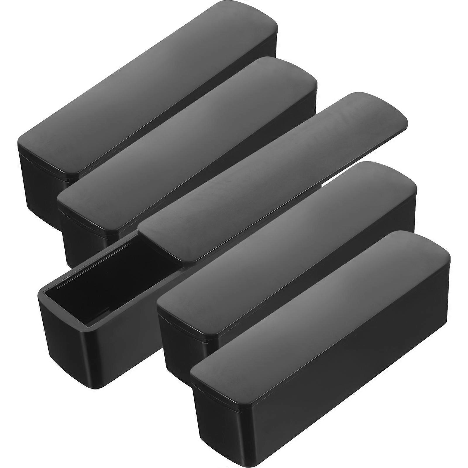 Office Stamper Storage Box for Seal Storage with 15Pcs Company Stamper Holders