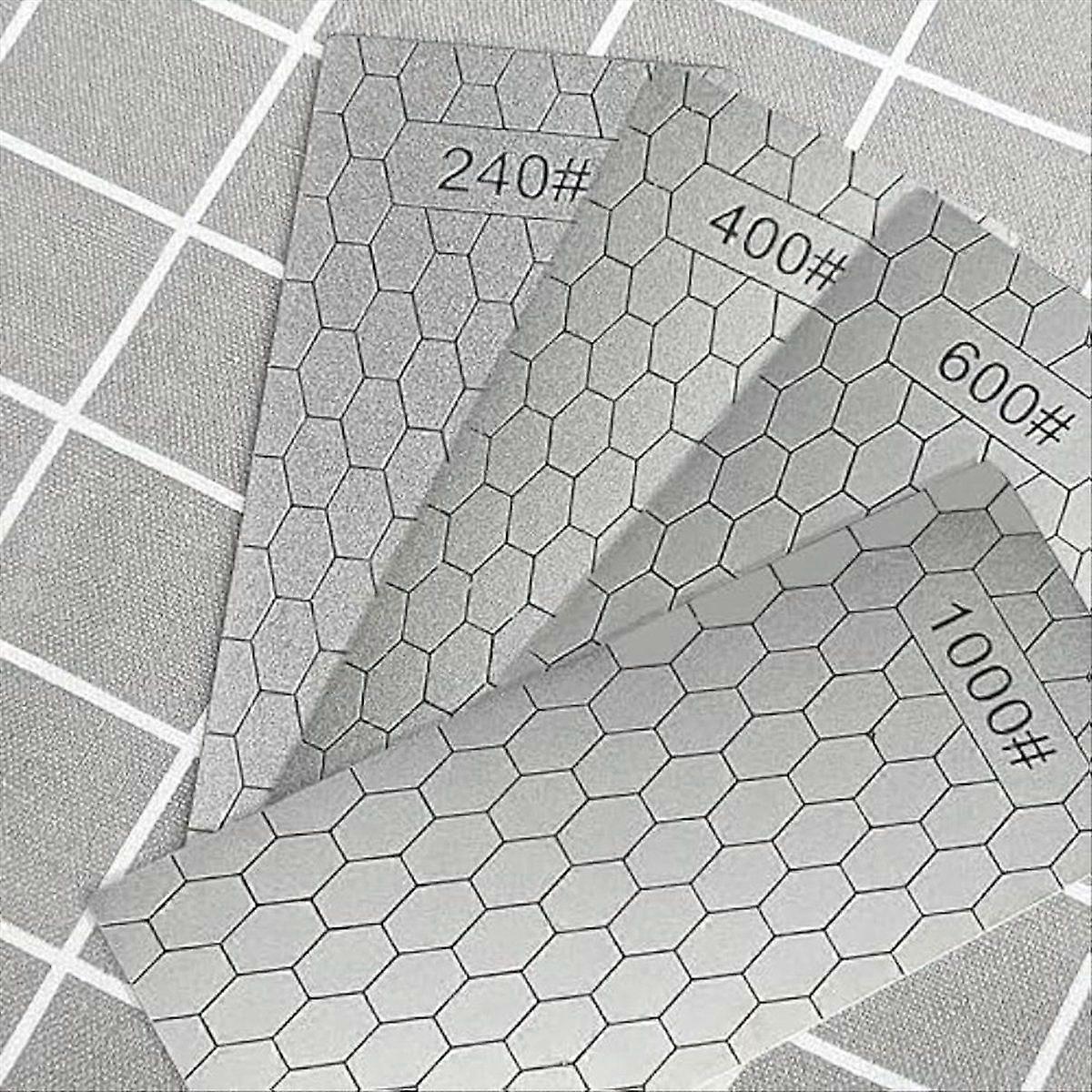 Diamond Sharpening Stone,8Pcs Diamond Sharpener,Sharpener Angle Guide