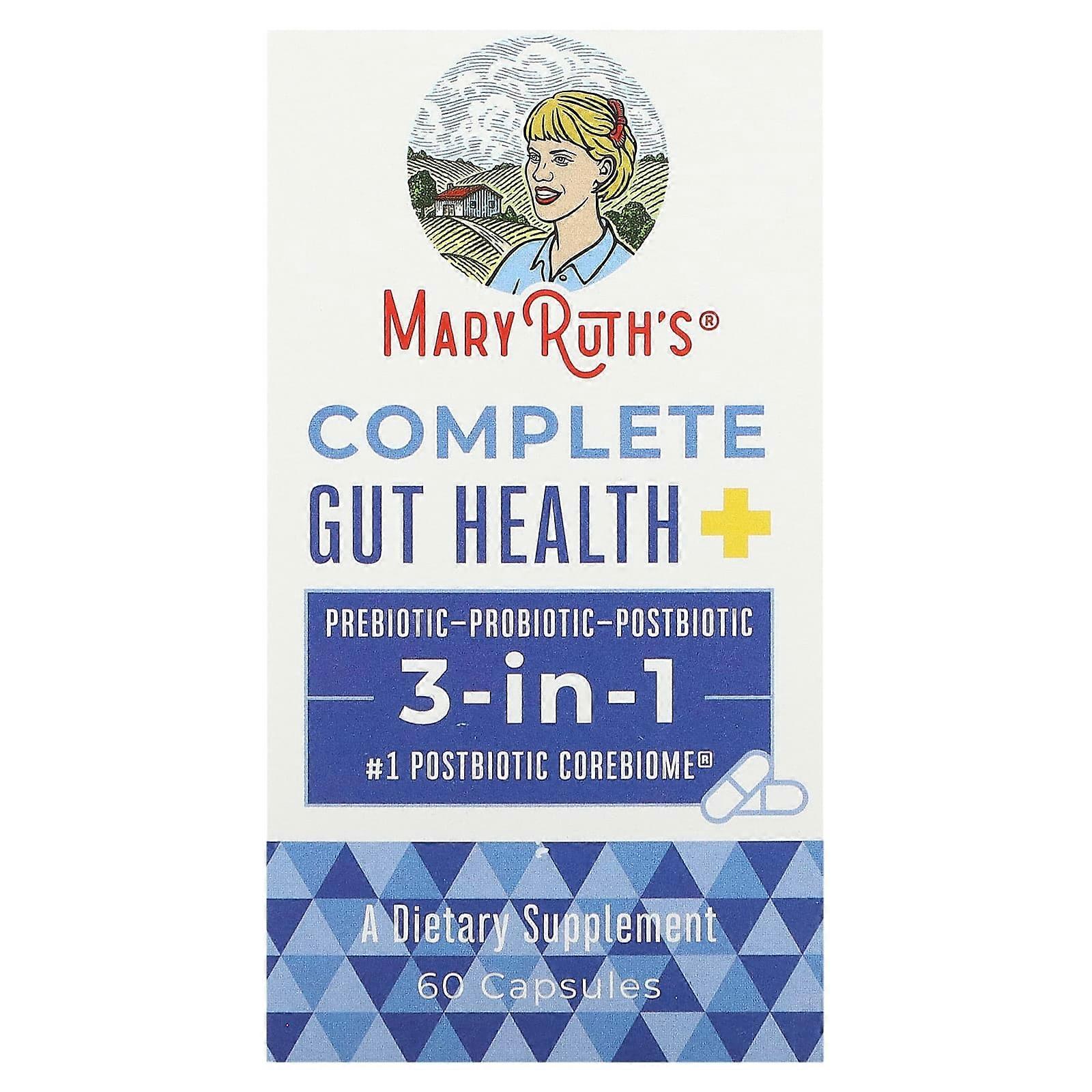 Complete Gut Health, 3-in-1, 60 Capsules