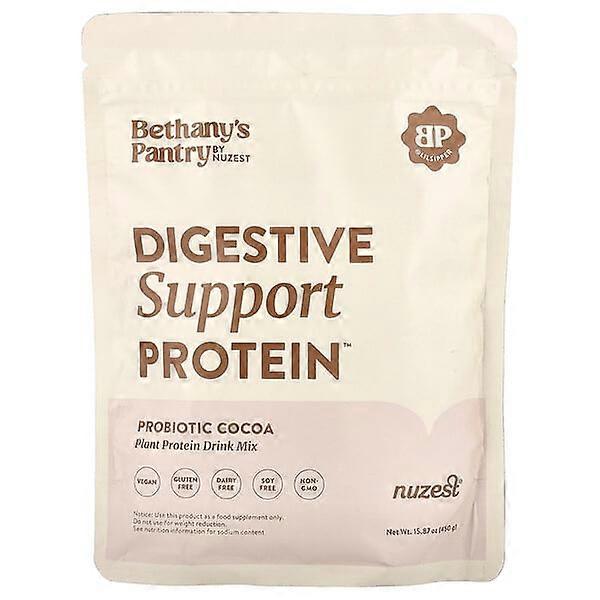 Nuzest, Bethany's Pantry, Digestive Support ProteinÃÂ¢ÃÂÃÂ¢, Probiotic Cocoa, 15.87 oz (450 g)