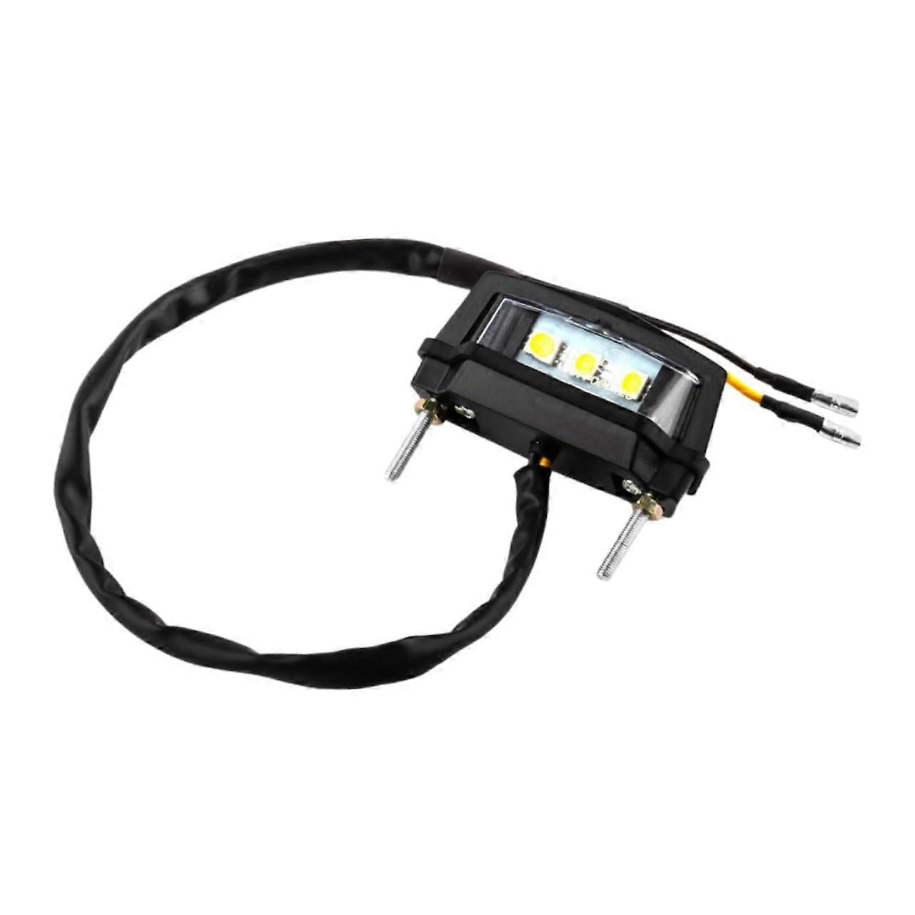 Led Plate Light For Car License Plate Compatible With Truck Tail Light Warning Function Long Life