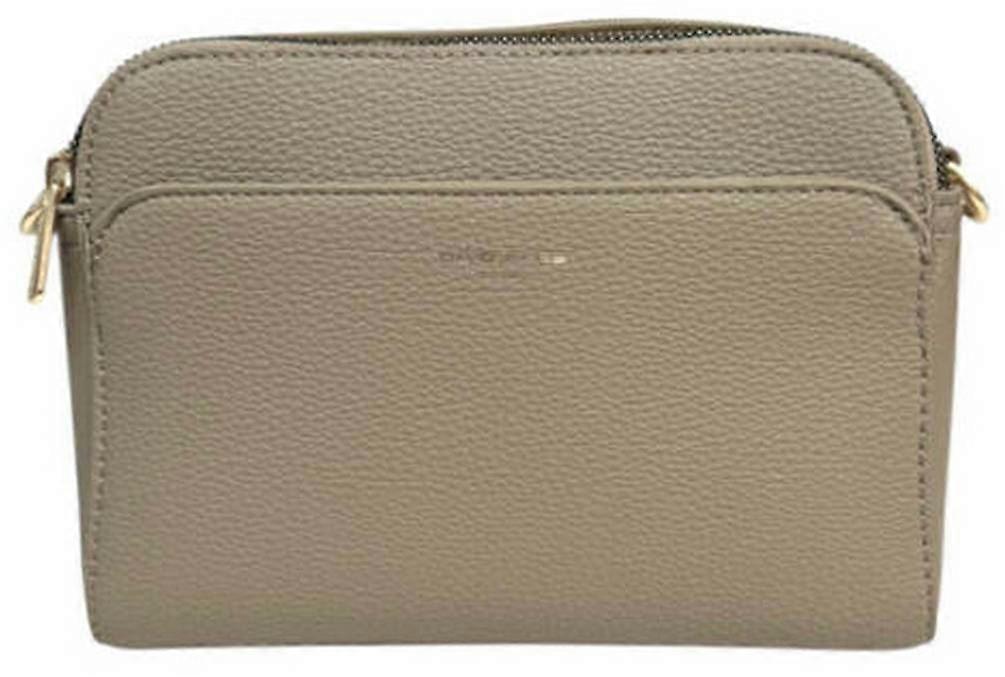 David Jones Twin Zip Camera Bag - Gravel Grey