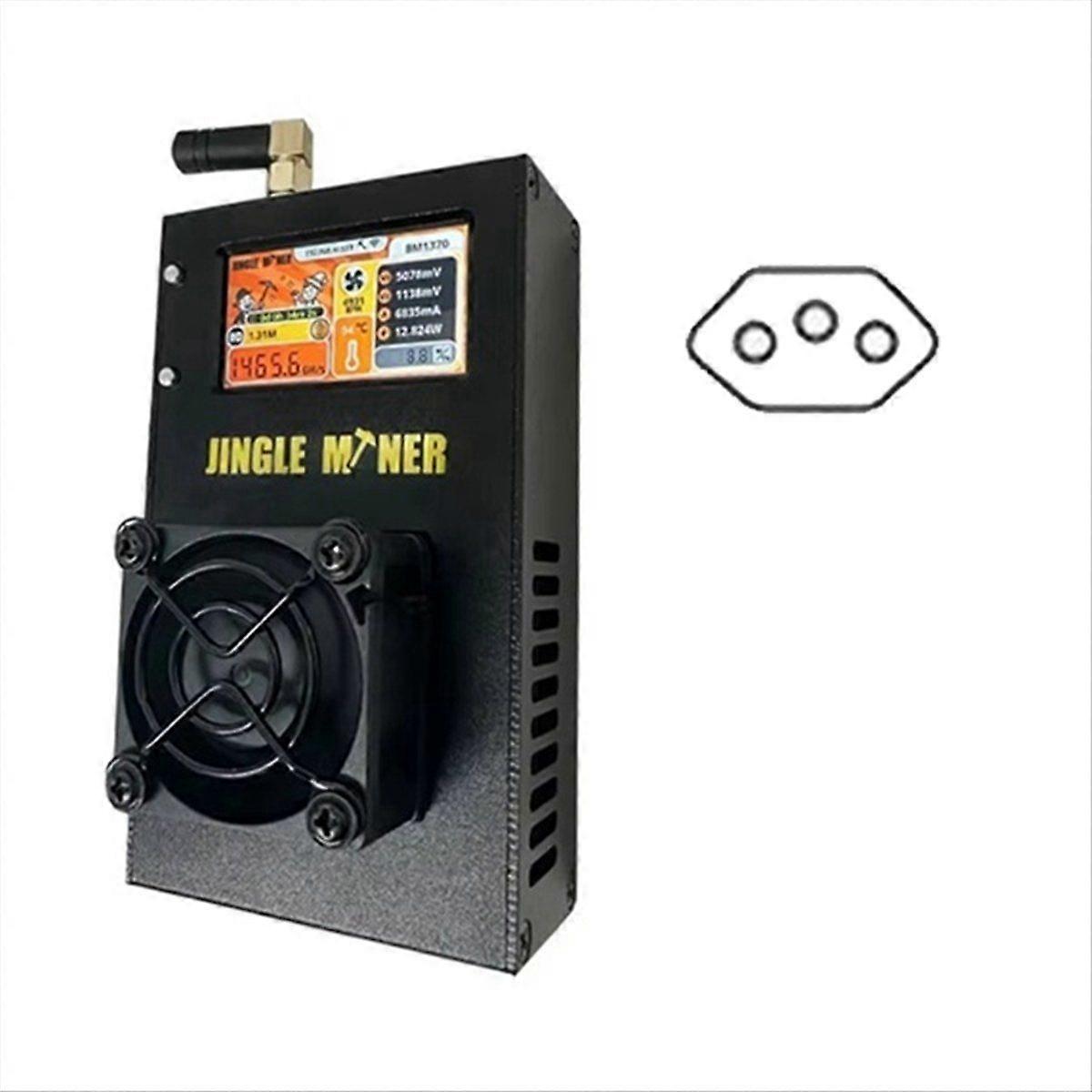 BTC Solo Miner 1.2TH/S 23W BM1370 ASIC Chip Miner Sha256 5V DC Bitcoin  Mining