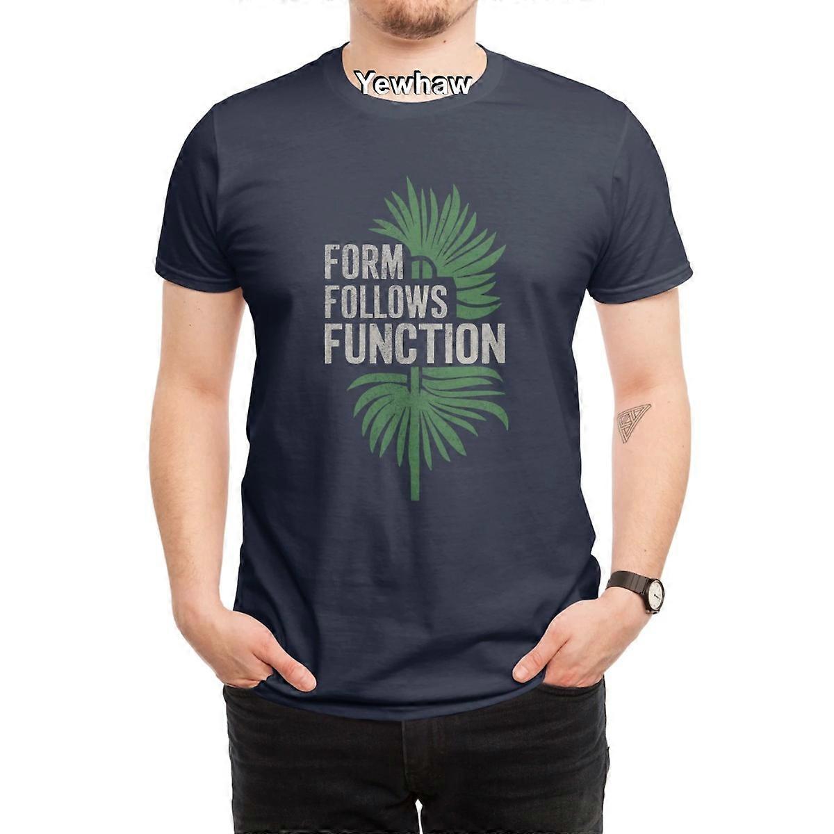 Form Follows Function - Botanical Bauhaus T-Shirt