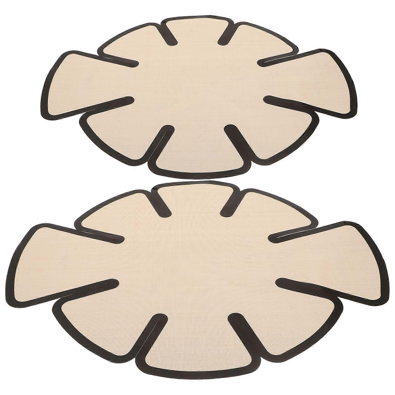 2pcs Loaf Liners For Baking - Non-Stick Silicone Bread Mat With Safe Handles - Reusable Baking Sheet Liner For Sourdough Transfer Oven Pastry