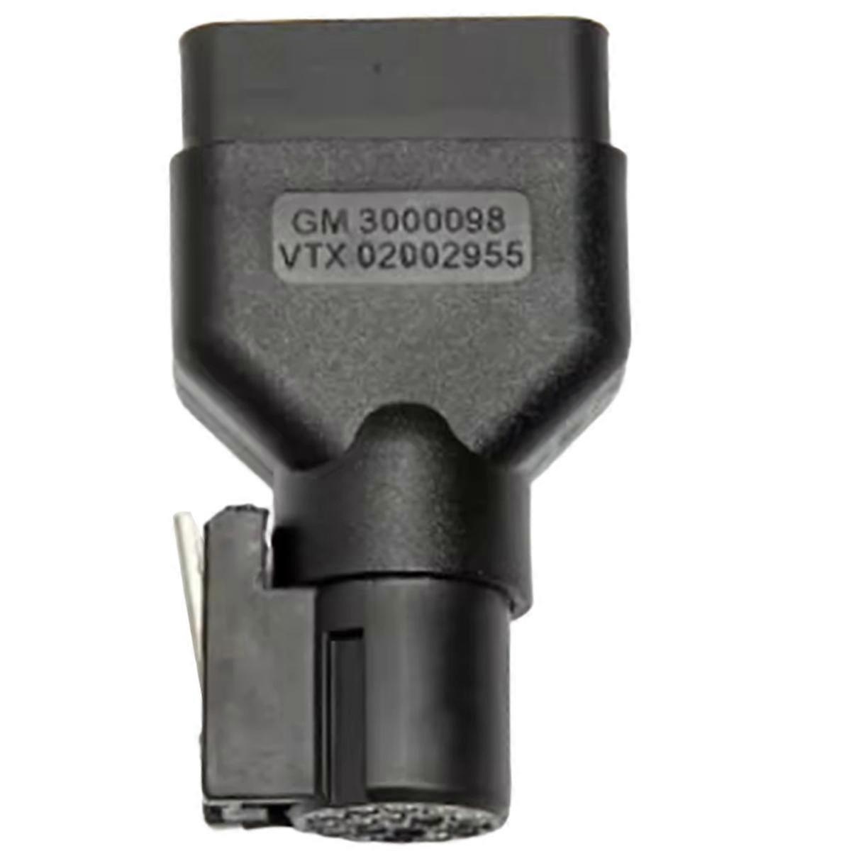 16PIN OBDII Connector Adapter Tech2 Diagnostic Tool 16PIN OBD2 Connector OBD Plug for Vetronix Tech 2 ScanneBlack SZRH