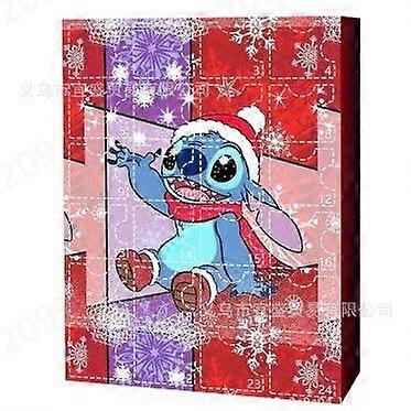 Ημερολόγιο Χριστουγέννων 2025 - Ημερολόγιο αντίστροφης μέτρησης 24 ημερών με βελονιά, κουτί τυφλού, ακρυλικά στολίδια, επαναχρησιμοποιήσιμο κουτί τυφλού για χριστουγεννιάτικο δέντρο για παιδιά και οικογένειες