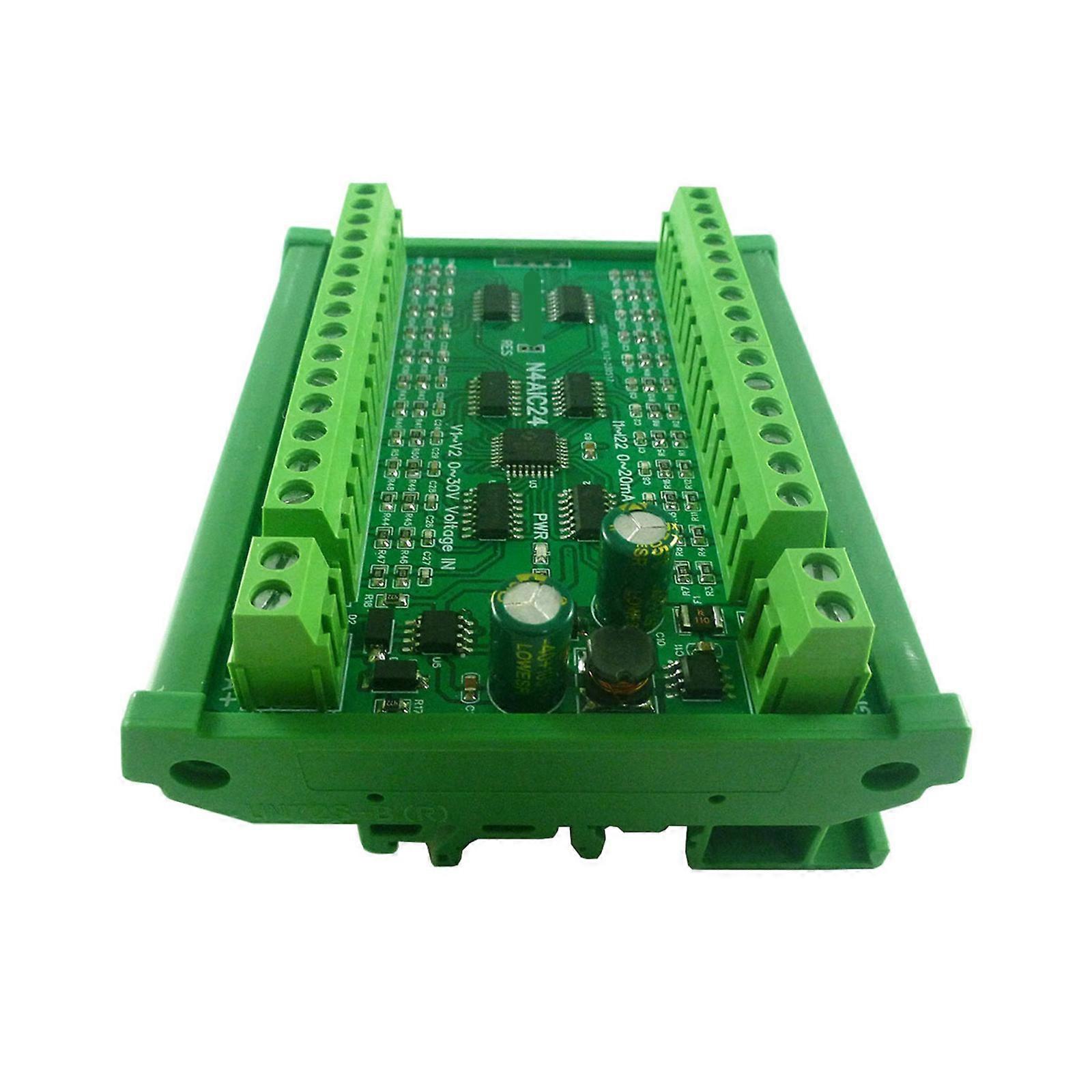 Industrial 24 Channel Module With Reverse Polarity Protective Modbus RTU 6-8MA/10-30MA RS485 Industrial Automation Multicolor