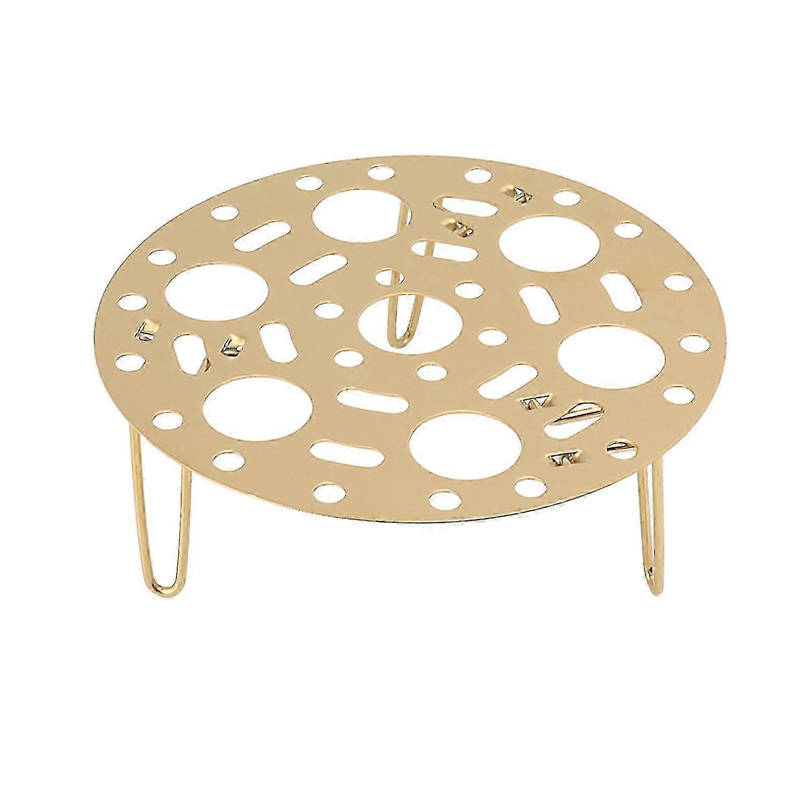 Steaming Rack Stainless Foldable Multi Function Steel Steaming Tray Dumplings Egg Steaming Tool for Home Restaurant