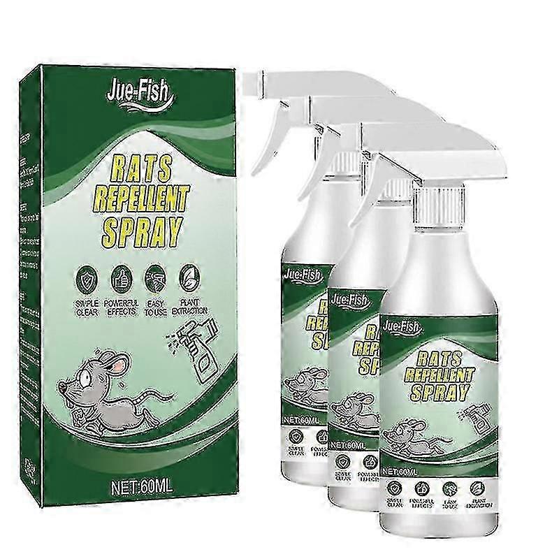 1-3pcs Menthe poivrée Répulsif Souris Répulsif Souris Répulsif Spray Armure Naturelle Rongeur Bouclier Gâchette Pulvérisateur Accessoires Ménagers