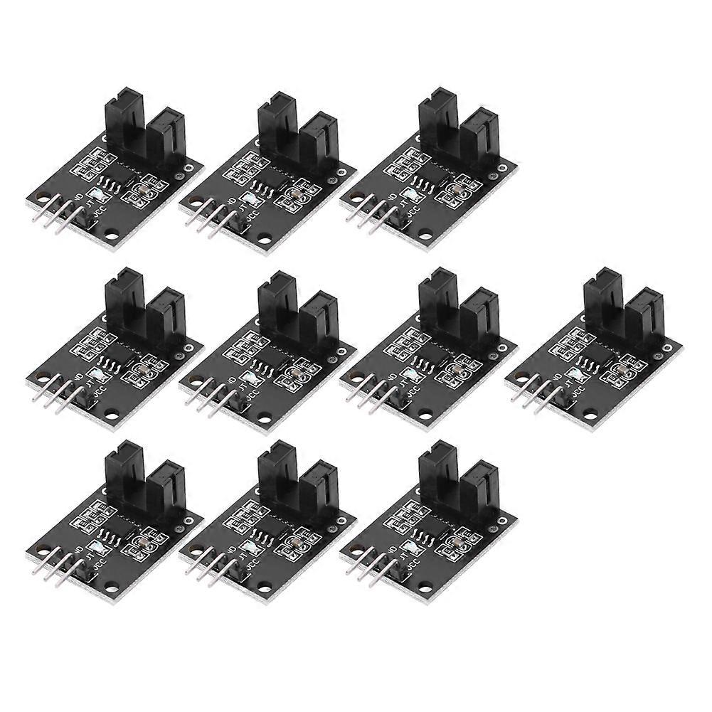 10Pcs Infrared Photoelectric Sensor Module Motor Speed Detection Electronic Components