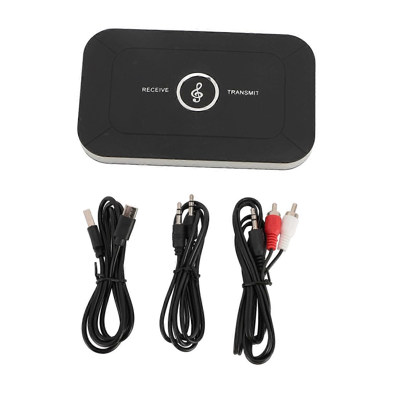 Bluetooth 5.0 Transmitter Receiver 2 in 1 Adapter 3.5mm Interface ANC and AEC HiFi Wireless Transmit